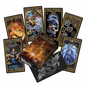 Baraja Tarot Dragon Anne Stokes Cartas Fournier Original