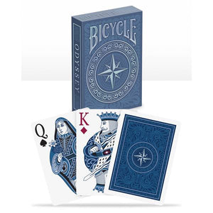 Bicycle Odyssey Poker Baraja Lujo Playing Cards Azul Mar