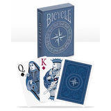 Bicycle Odyssey Poker Baraja Lujo Playing Cards Azul Mar