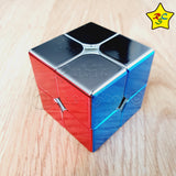 2x2 Metalizado Normal Cubo Rubik Shengshou Metalico Speed