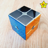 2x2 Metalizado Normal Cubo Rubik Shengshou Metalico Speed