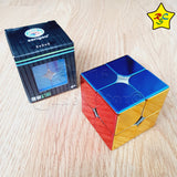 2x2 Metalizado Normal Cubo Rubik Shengshou Metalico Speed