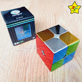 2x2 Metalizado Normal Cubo Rubik Shengshou Metalico Speed