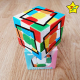 Cubo Rubik 3x3 Confusion Cuadrado Central Modicacion 3x3