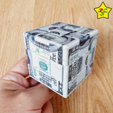 Cubo Rubik 3x3 Billete Dolar Impreso Franklin 100 Dolares