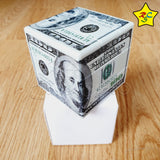 Cubo Rubik 3x3 Billete Dolar Impreso Franklin 100 Dolares