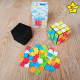 Cubo Rubik Fichas 3x3 Fanxin Original Encajar Piezas Armar