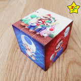 3x3 Mario Bross Cubo Rubik Figuras Animado Princesa Impreso