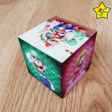 3x3 Mario Bross Cubo Rubik Figuras Animado Princesa Impreso