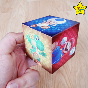 3x3 Mario Bross Cubo Rubik Figuras Animado Princesa Impreso