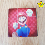 3x3 Mario Bross Cubo Rubik Figuras Animado Princesa Impreso