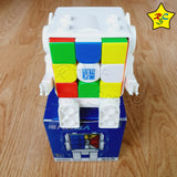 3x3 Meilong Mejorado + Robot Cubo Rubik Magnético Moyu Speedcube