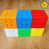 Cubo Rubik Unicolor 3x3 Stickerless Speedcube Un Solo Color