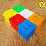 Cubo Rubik Unicolor 3x3 Stickerless Speedcube Un Solo Color