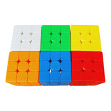 Cubo Rubik Unicolor 3x3 Stickerless Speedcube Un Solo Color