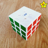 Cubo Rubik 3x3 Qiyi Sail W Blanco Pintado Económico Speed