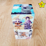 Cubo Rubik 3x3 Naruto Impreso Figuras Anime Accion
