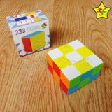 Cubo Rubik 3x3x2 Fanxin Stickerless 2 Niveles Cuboide 2x3x3