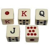 Accesorios De Juego Cubilete 5 Dados Fournier Poker Juego