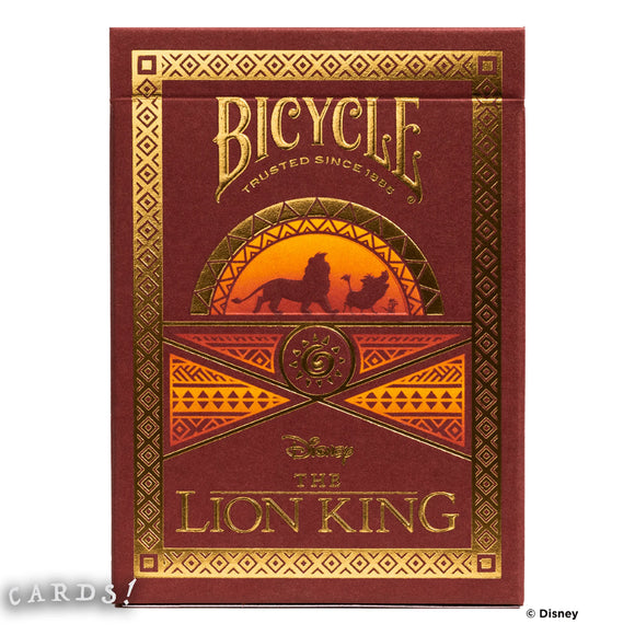 Baraja El Rey Leon Naipes Poker The Lion King Playing Cards