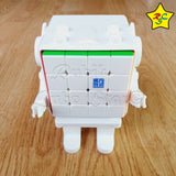 4x4 Meilong Mejorado + Robot Cubo Rubik Magnético Moyu Speedcube