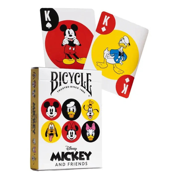 Baraja Mickey And Friends Bicycle Cartas Naipes Poker Amigos