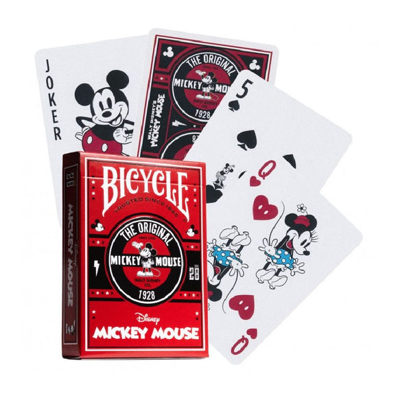 Mickey Mouse Poker Baraja Bicycle The Original Cards Classic