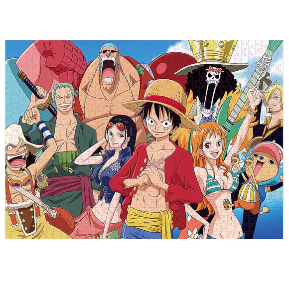 Rompecabezas One Piece 1000 Piezas Dificil Anime Luffy