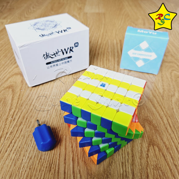 Aoshi Wrm 6x6 Magnetico Cubo Rubik Moyu Profesional Original