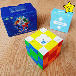 Aosu V7 4x4 Dual Track Magnetico Uv Ballcore Moyu Speedcube