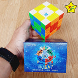 Aosu V7 4x4 Dual Track Magnetico Uv Ballcore Moyu Speedcube