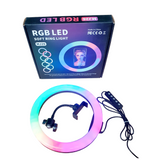 Aro Luz Led Rgb Multicolor Fotografias Videos Profesional