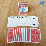 Baraja Trucada Solo 2 Picas Roja Bicycle Naipes Poker Magia