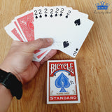 Baraja Trucada Solo 2 Picas Roja Bicycle Naipes Poker Magia