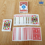 Baraja Trucada Solo J Diamantes Rojos Bicycle Poker Magia