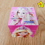 Cubo Rubik 3x3 Barbie Animado Figuras Impreso Rosado Muñeca