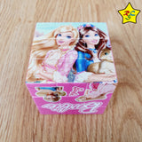 Cubo Rubik 3x3 Barbie Animado Figuras Impreso Rosado Muñeca