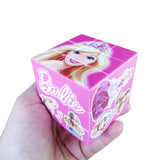 Cubo Rubik 3x3 Barbie Animado Figuras Impreso Rosado Muñeca