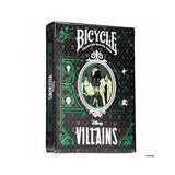 Baraja Naipes Bicycle Villains Poker Villanos Morado Verde