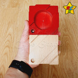 Impossible Box Puzzle Madera Rompecabeza Ingenio Magnetico