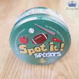 Cartas Spot It Dobble Juego Mesa Coincidencias Caja Metalica