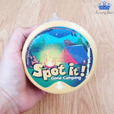 Cartas Spot It Dobble Juego Mesa Coincidencias Caja Metalica