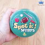 Cartas Spot It Dobble Juego Mesa Coincidencias Caja Metalica