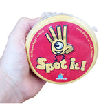 Cartas Spot It Dobble Juego Mesa Coincidencias Caja Metalica