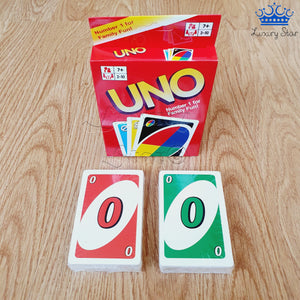 Cartas Uno Juego De Mesa Familia Amigos Colores Números