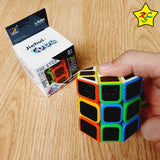 Cubo Rubik Cilindro Spinner Cortado Hexagonal 3x3 Carbono