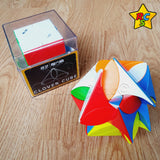Clover Cube Qiyi Cubo Trebol Petalos Stickerless Speed