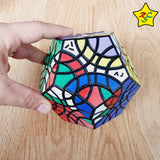 Curvy Dinominx Aj Redi Cubo Rubik Modificación Negro Difícil