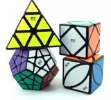 Pack Cubos Rubik Qiyi Modificaciones 3x3 Original Negro