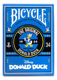 Cartas Bicycle Disney Pato Donald Classic Azul Playing Cards